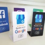 Snapchat , Social Media, and Google Review NFC Stand - حامل إن إف سي لسناب شات وتقييمات جوجل NTAG215 Chip | شريحة ذكية | Tabletop Display | عرض مباشر Waterproof Design | تصميم مقاوم للماء | 13.56MHz | شحن سريع KSA - Image 5