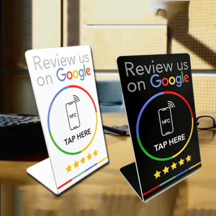 NTAG215 NFC Cards for Google Reviews & Payments - Fast Shipping in Saudi Arabia | Programmable NFC Tags - بطاقات إن إف سي قابلة للبرمجة للدفع وتقييمات جوجل - شحن سريع لجميع مدن السعودية | شريحة NTAG215