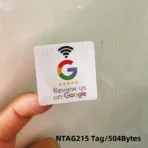 Waterproof NTAG215 NFC Stickers (30mm) - Google Review Tags w/ 504Bytes Memory | 13.56MHz Frequency | Instant Rating Booster - ملصقات إن إف سي لتقييمات جوجل - مقاس ٣٠ مم | مقاومة للماء | سعة تخزين ٥٠٤ بايت | تعزيز التقييمات بلمسة واحدة - Image 13