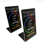 NTAG215 NFC Cards for Google Reviews & Payments - Fast Shipping in Saudi Arabia | Programmable NFC Tags - بطاقات إن إف سي قابلة للبرمجة للدفع وتقييمات جوجل - شحن سريع لجميع مدن السعودية | شريحة NTAG215 - Image 3