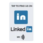 Social Media & Review NFC Cards - بطاقات السوشيال ميديا والتقييمات Instagram/Facebook/LinkedIn/Google - إنستغرام/فيسبوك/لينكدإن/جوجل One-Tap Connection - اتصال بلمسة واحدة MochuaRFID Certified - معتمدة من موشوا آر إف آي دي - Image 6