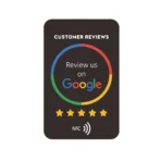 Social Media & Review NFC Cards - بطاقات السوشيال ميديا والتقييمات Instagram/Facebook/LinkedIn/Google - إنستغرام/فيسبوك/لينكدإن/جوجل One-Tap Connection - اتصال بلمسة واحدة MochuaRFID Certified - معتمدة من موشوا آر إف آي دي - Image 3