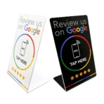 NTAG215 NFC Cards for Google Reviews & Payments - Fast Shipping in Saudi Arabia | Programmable NFC Tags - بطاقات إن إف سي قابلة للبرمجة للدفع وتقييمات جوجل - شحن سريع لجميع مدن السعودية | شريحة NTAG215 - Image 2