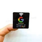 Waterproof NTAG215 NFC Stickers (30mm) - Google Review Tags w/ 504Bytes Memory | 13.56MHz Frequency | Instant Rating Booster - ملصقات إن إف سي لتقييمات جوجل - مقاس ٣٠ مم | مقاومة للماء | سعة تخزين ٥٠٤ بايت | تعزيز التقييمات بلمسة واحدة - Image 12