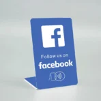 Snapchat , Social Media, and Google Review NFC Stand - حامل إن إف سي لسناب شات وتقييمات جوجل NTAG215 Chip | شريحة ذكية | Tabletop Display | عرض مباشر Waterproof Design | تصميم مقاوم للماء | 13.56MHz | شحن سريع KSA - Image 4